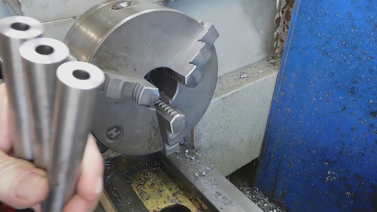 How to make a secure no slip threading tap holder for lathe or drill chuck.