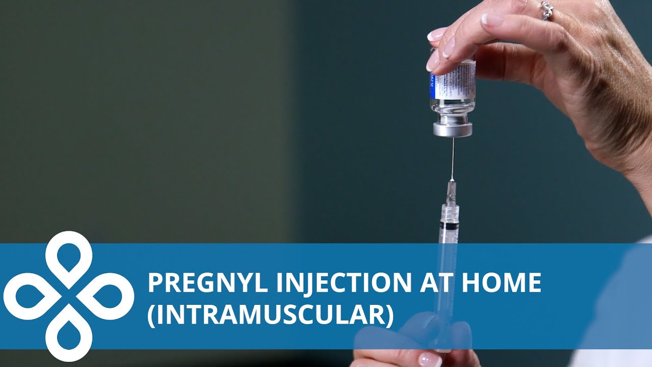 Pregnyl Injection (intramuscular) Home Demonstration