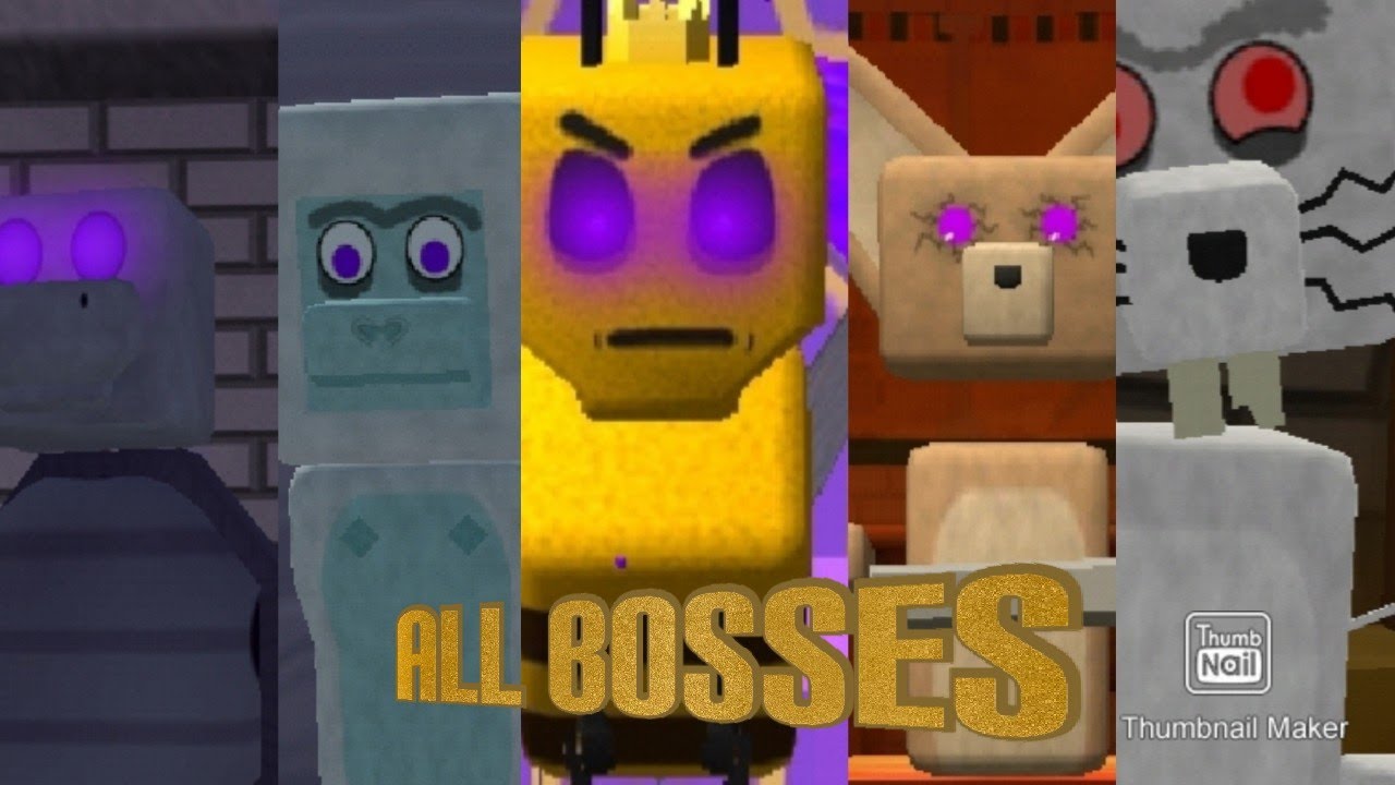 Super Bear Adventure All bosses
