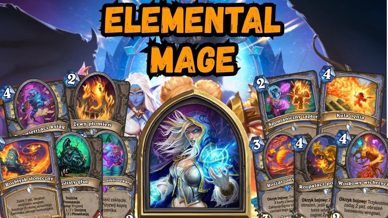 Elemental Mage - Najtańszy meta deck! (Across The Timeways)