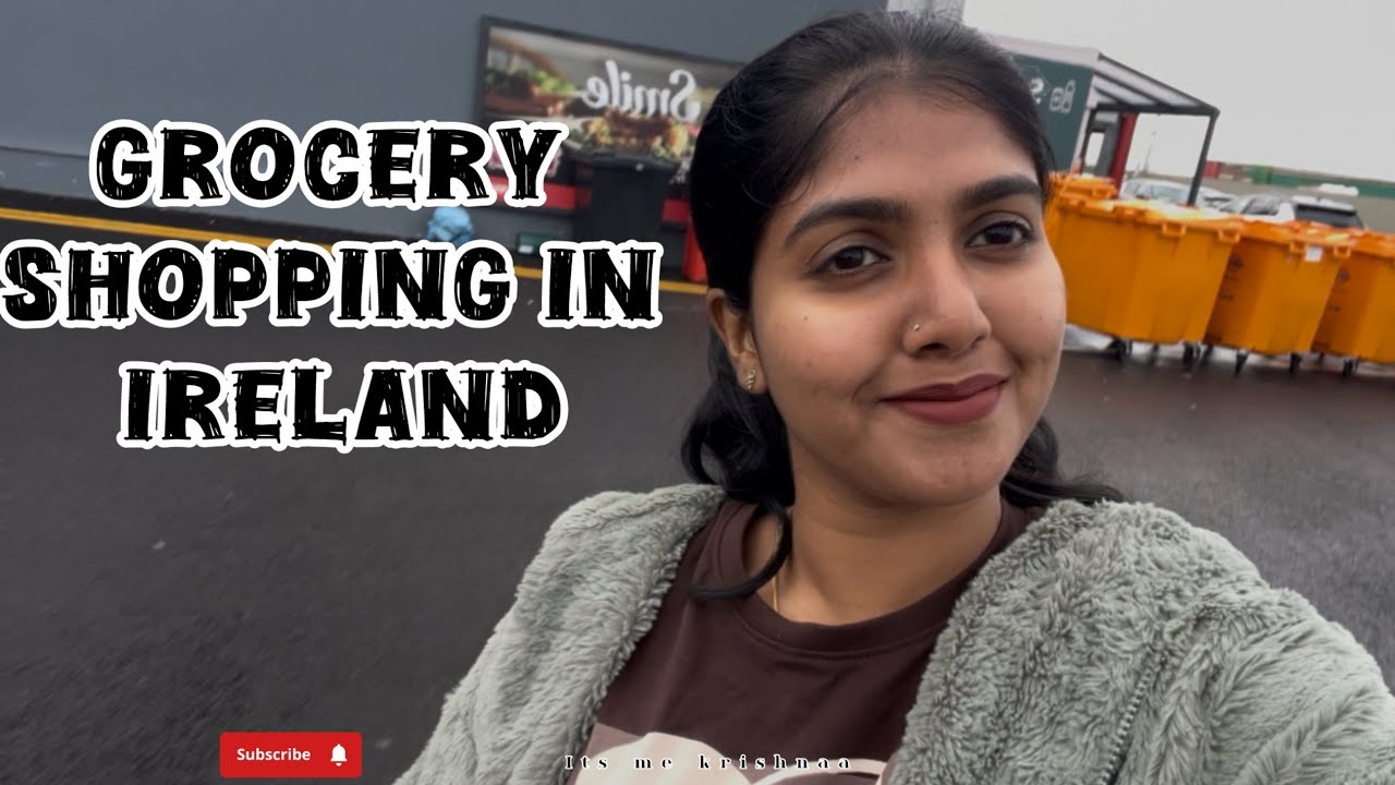 Grocery Shopping in Ireland 🇮🇪😌 #shoppingvlog #irishlife