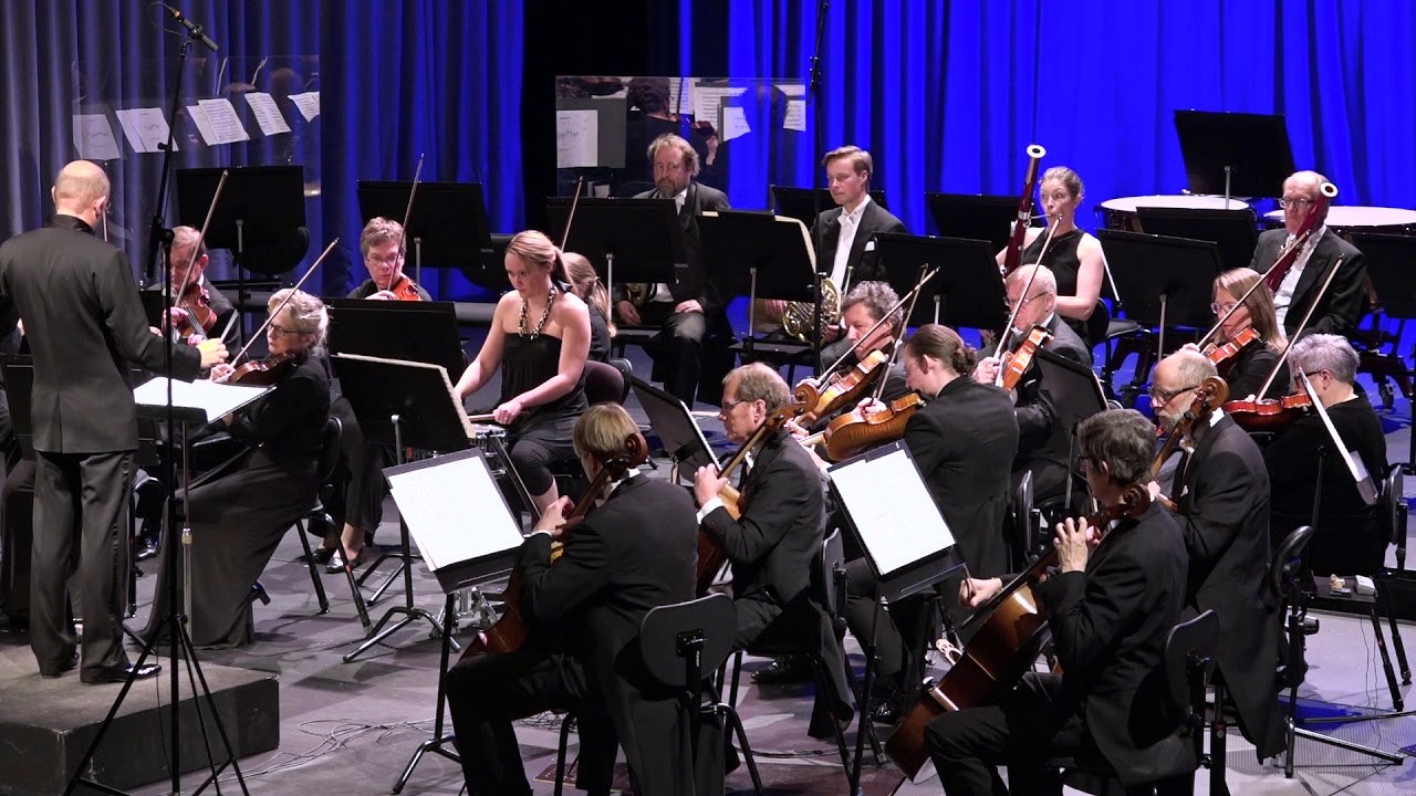 Nielsen clarinet concerto -  Short excerpt from 3rd mov
