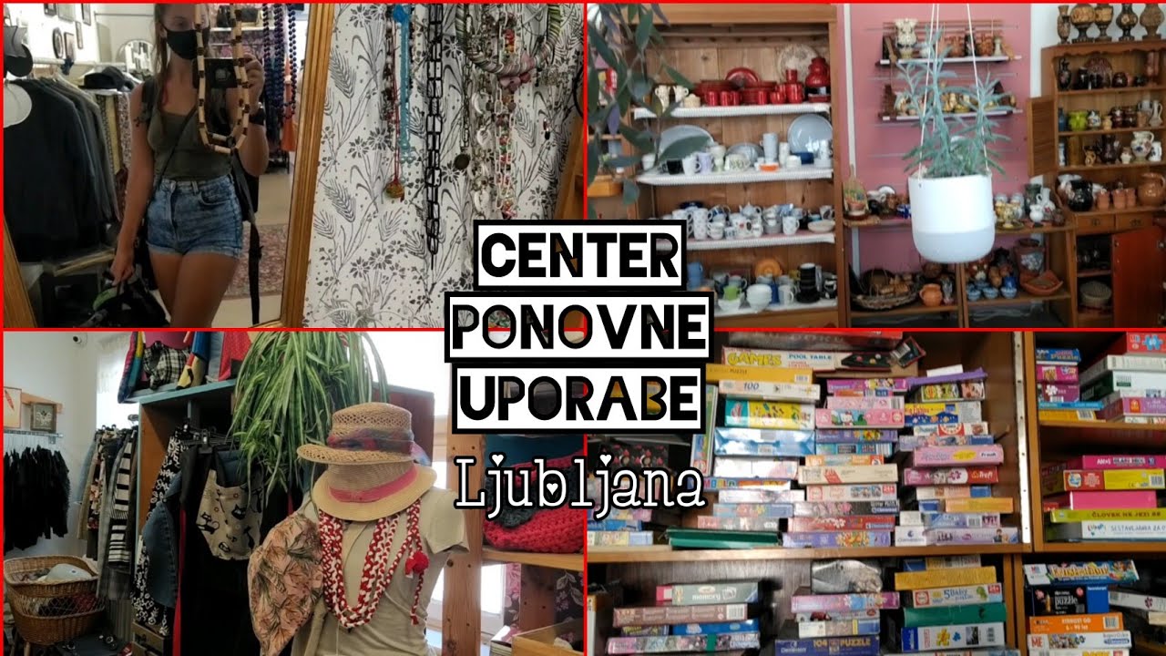 Center ponovne uporabe | čudnoviti izdelki iz druge roke