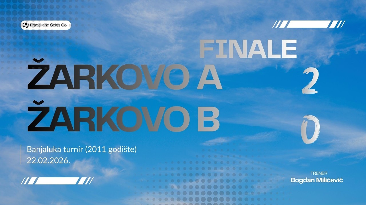 Finale Zarkovo A - Zarkovo B 2-0 (2011) 22.2.26.