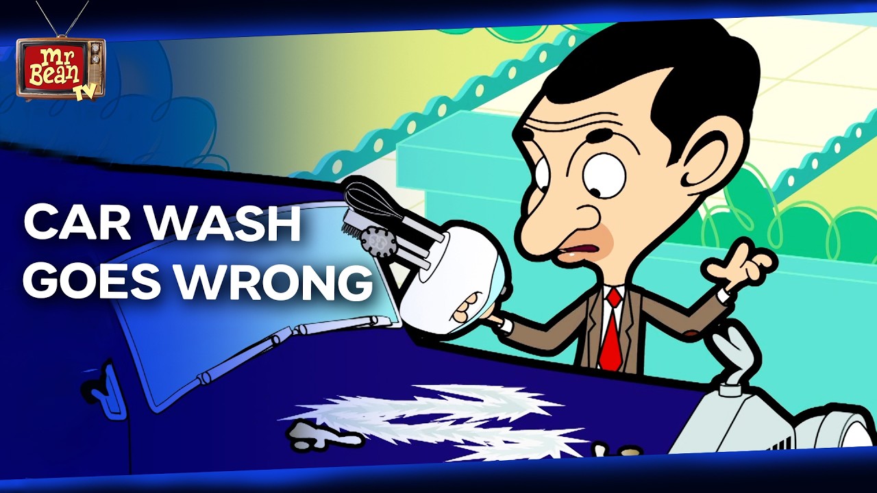 A Brilliant Car Wash Idea By Mr Bean! | Mr Bean Tv