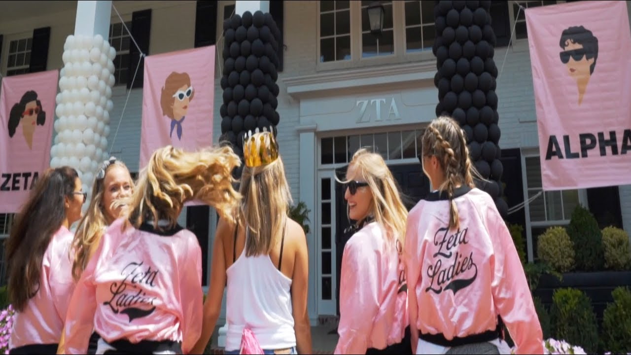 University of Arkansas Zeta Tau Alpha Bid Day 2018