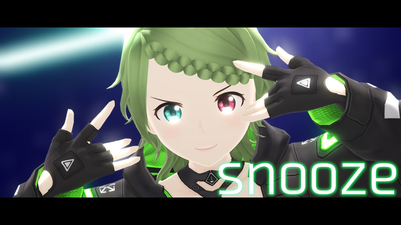 【MMD】snooze（ニナ）【VRoid】