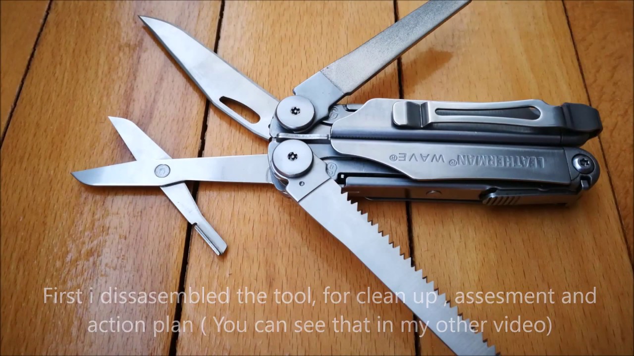 Modding Leatherman Wave