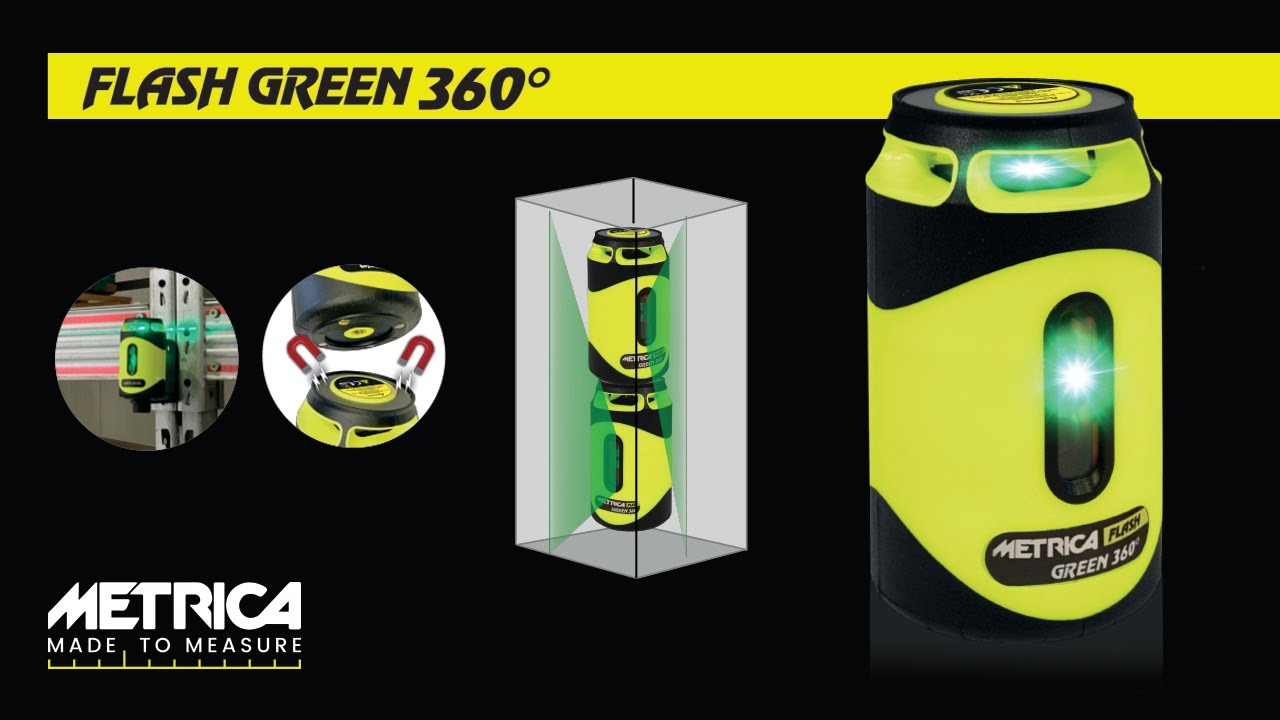 61435 Metrica Flash Green 360° Italiano