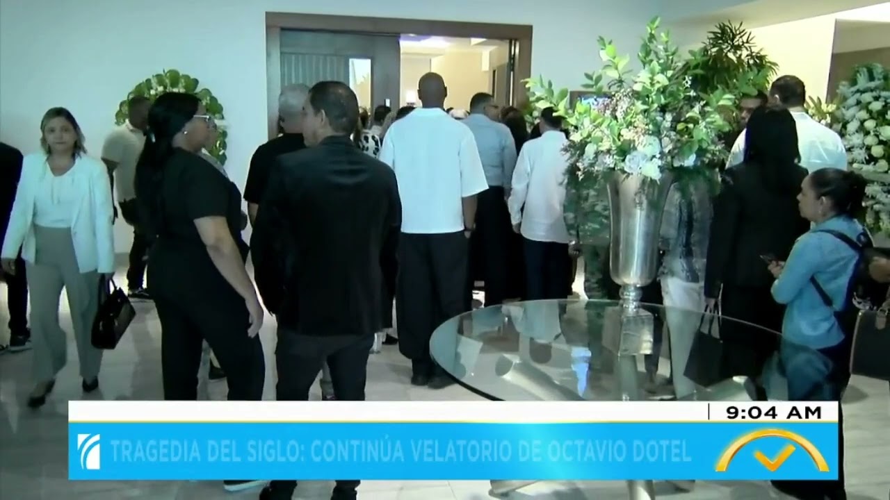 Tragedia del Siglo: Velatorio Octavio Dotel