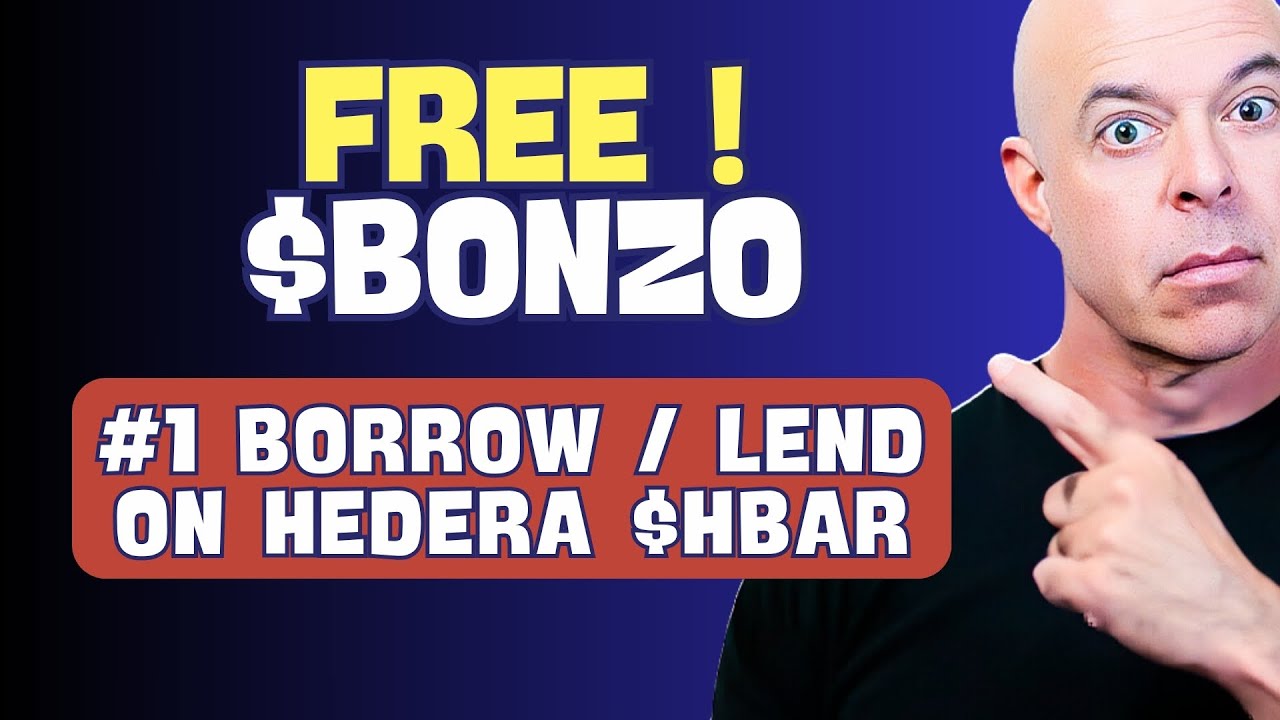 Learn how to Earn FREE $BONZO Crypto in Season 2 , #1 Borrow/Lend on Hedera $HBAR