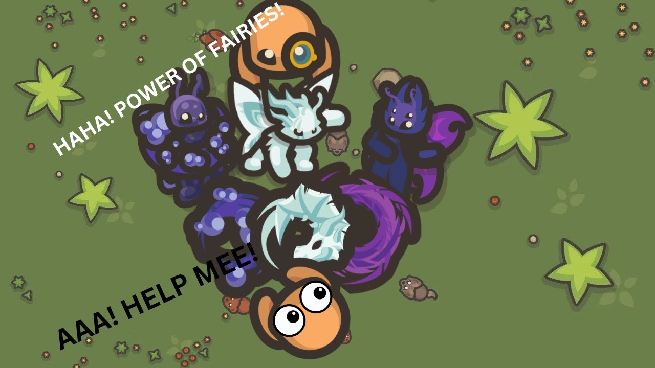 Taming io - Me fairy abusing and cleaning server