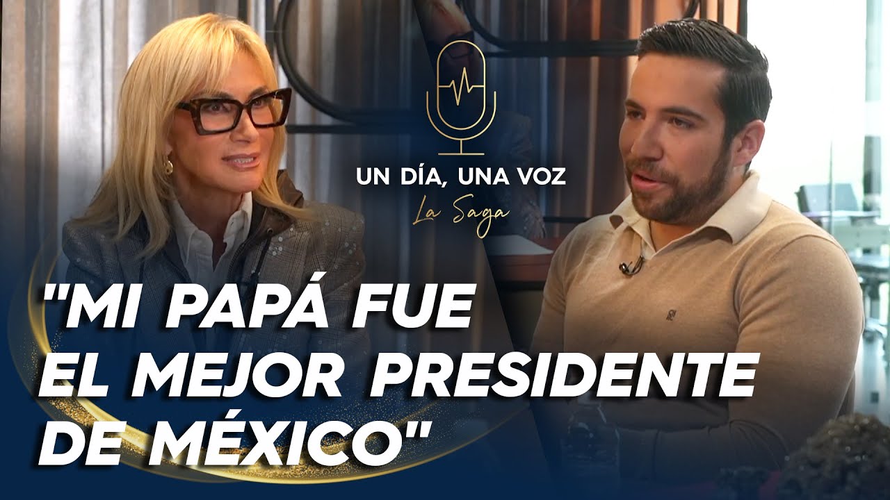 Hijo de Calderón habla de crecer en Los Pinos y ser hijo de un presidente | Un día una voz