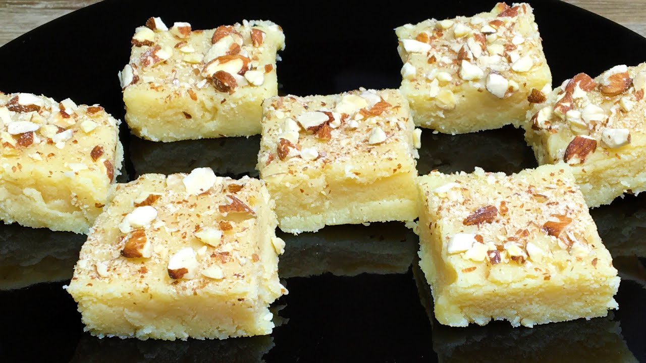 kalakand recipe with ricotta cheese | quick kalakand recipe | paal kova recipe | milk sweet recipe