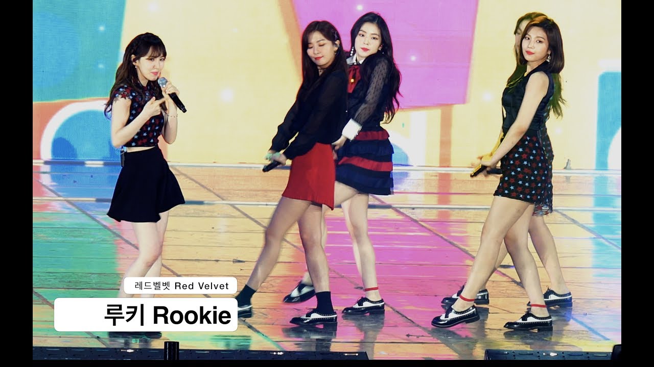 레드벨벳 Red Velvet[4K 직캠]루키 Rookie@Rock Music
