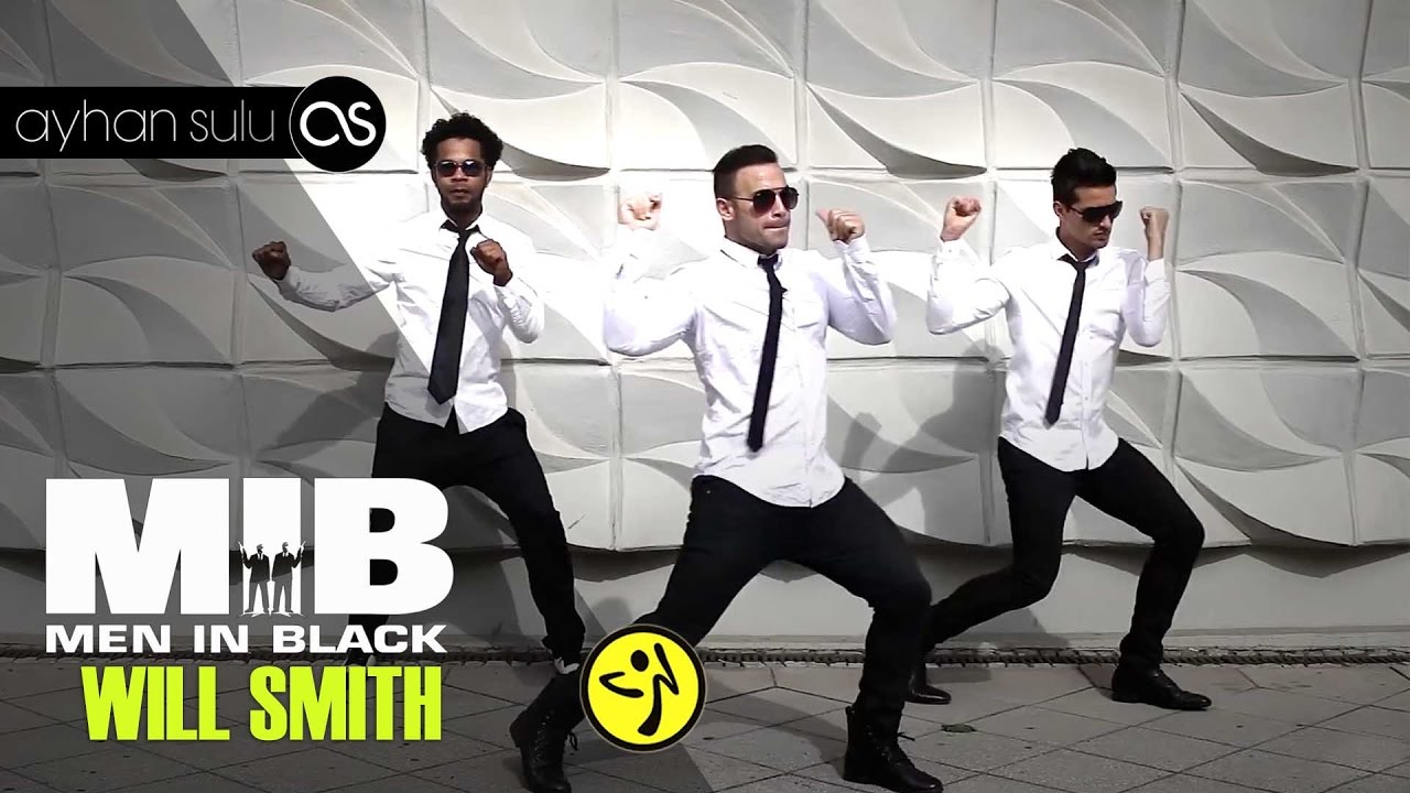 Zumba WILL SMITH - MEN IN BLACK // by A. SULU & FRIENDS (Zumba - 90's POP)