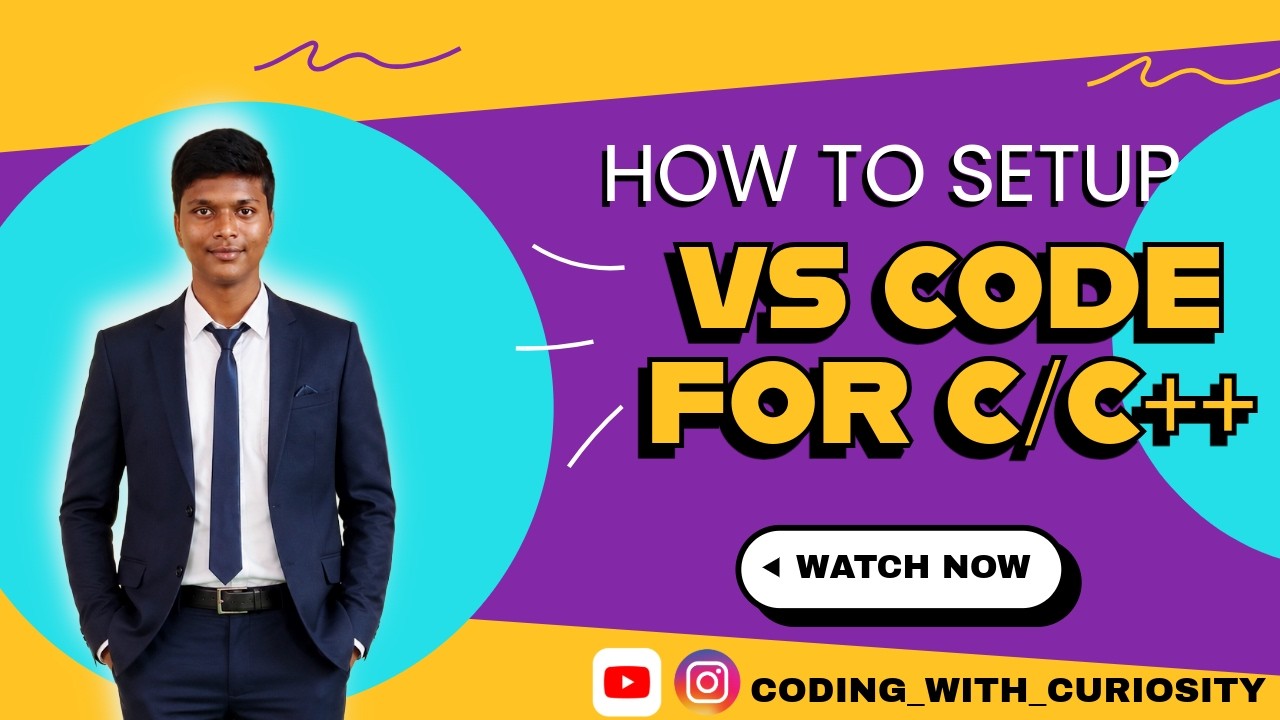 How to setup Visual studio code for C and C++ programming language 