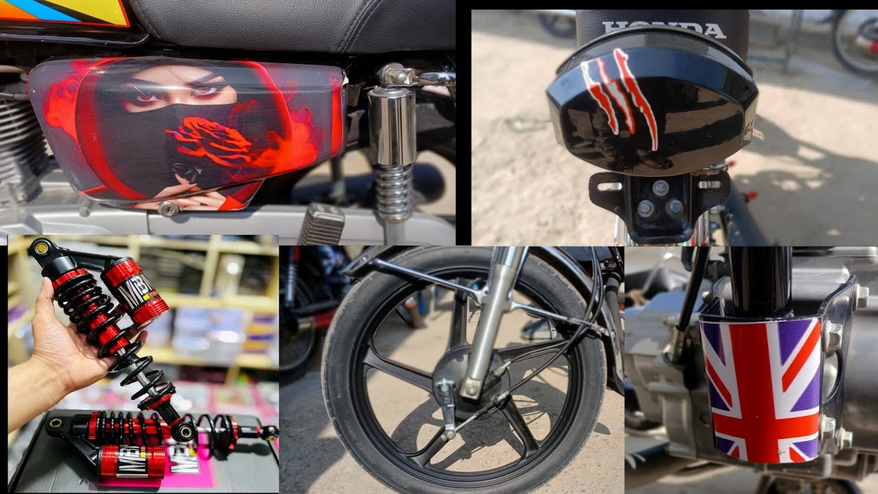 CG 125cc Full Decoration & Modified Bike | Complete Transformation | Sound & Style 💥