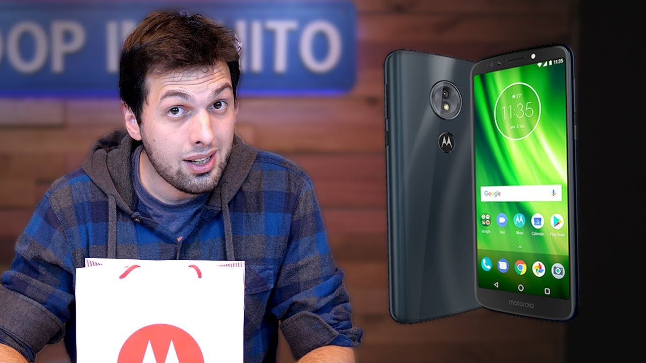 MOTO G6 PLAY: UNBOXING E HANDS ON!