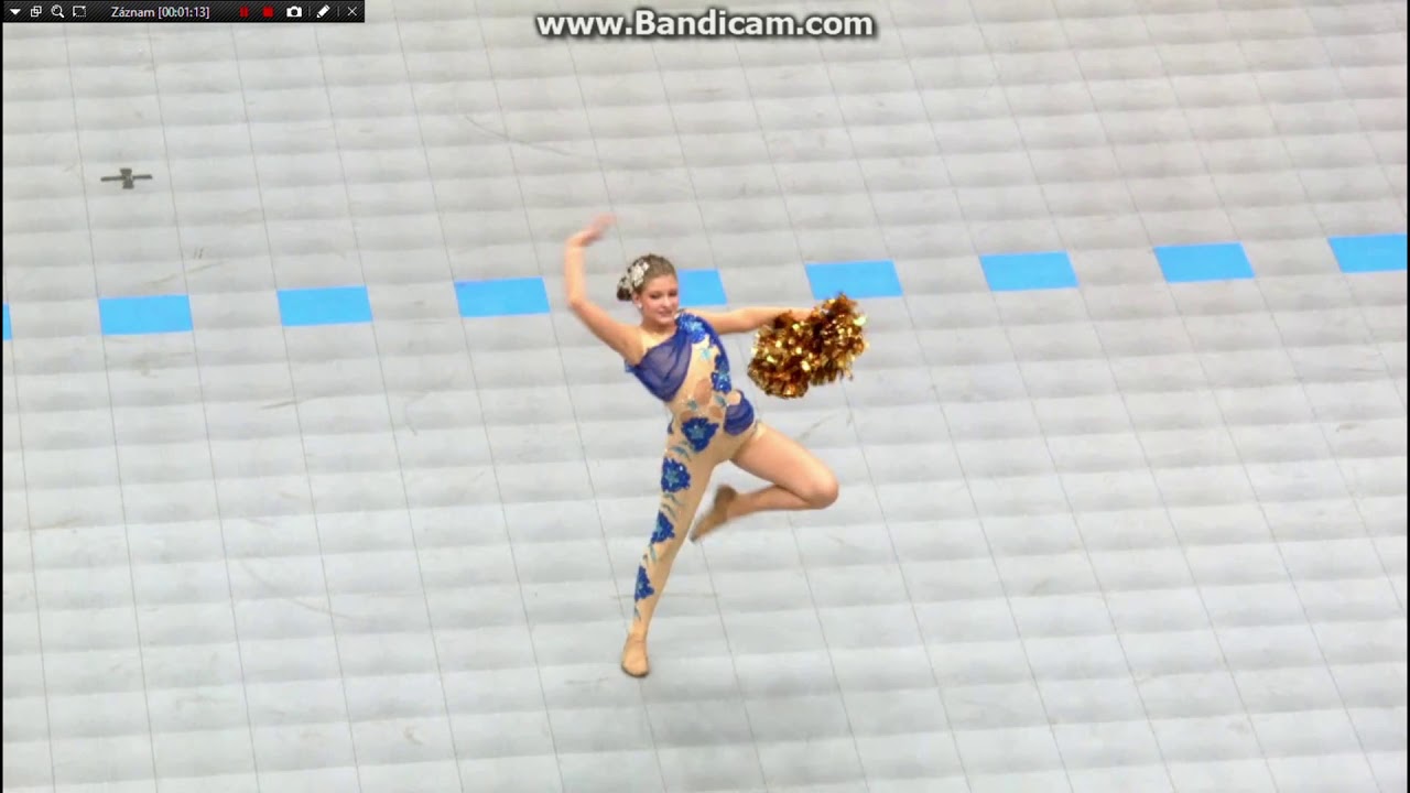 MICHELLE Karviná - Sólo pom-pom juniorky - Tereza Odvárková - II.vícemistryně světa 2019