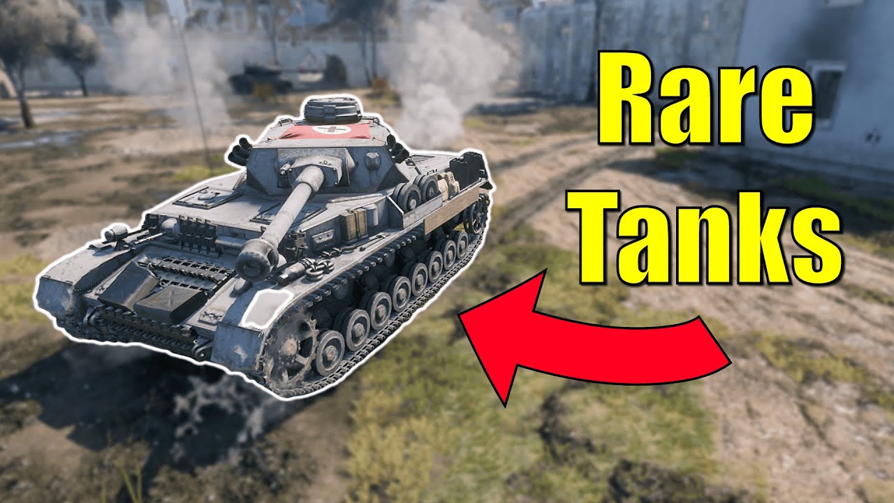 The FIVE Rarest Tanks In Enlisted!