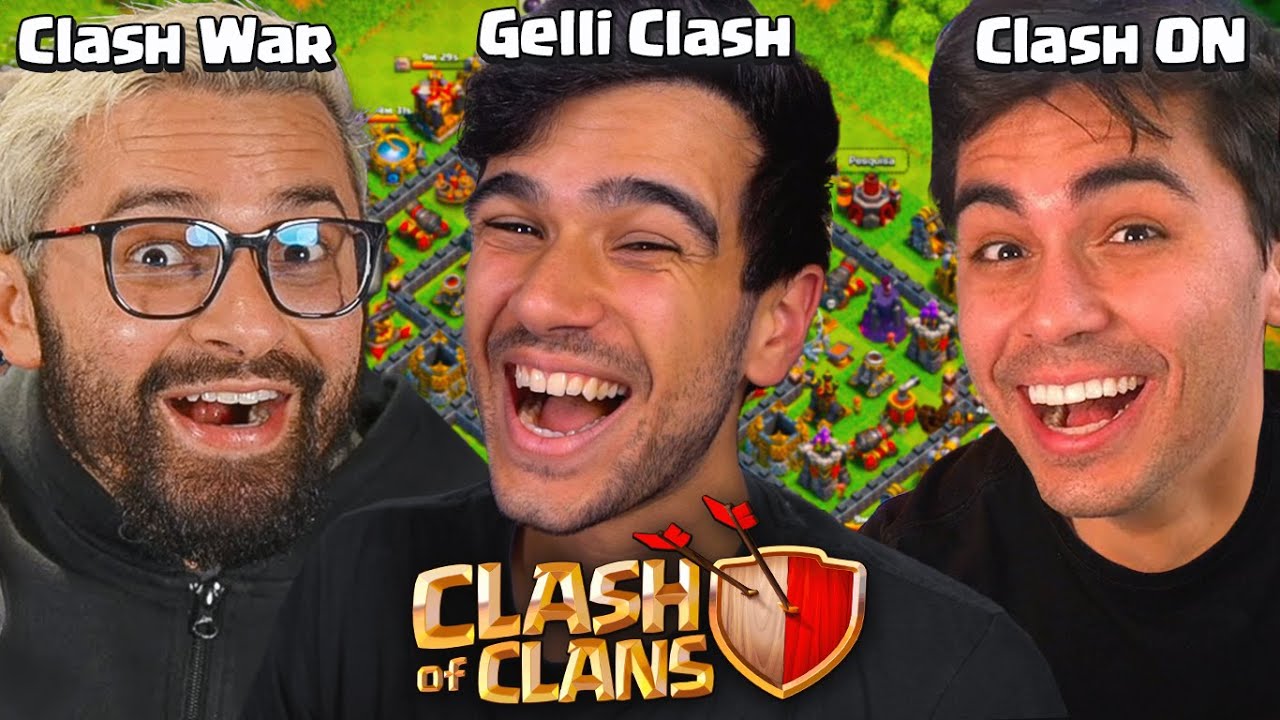 Ficamos 2190 dias sem jogar Clash of Clans juntos... (Clash ON, Clash War e Gelli Clash)