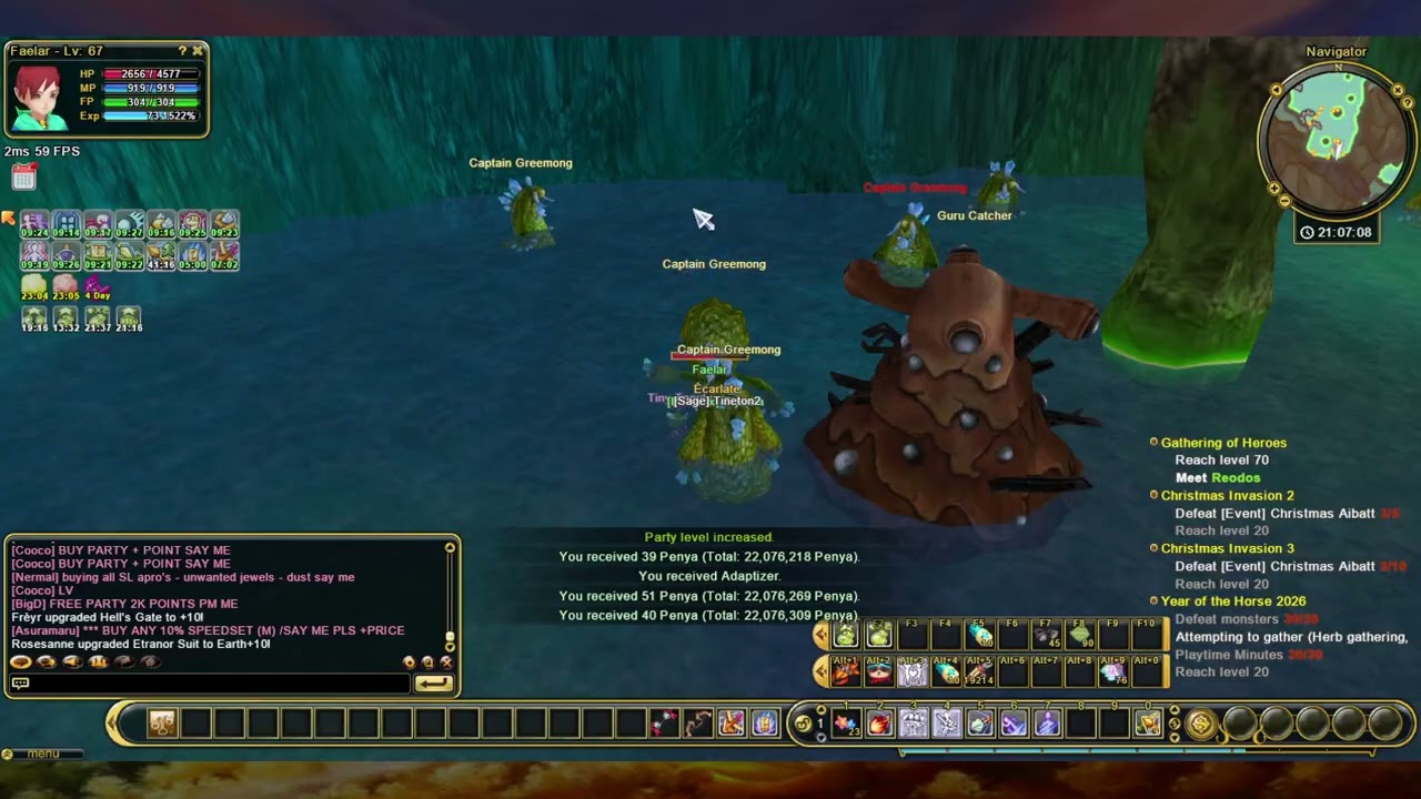 [#29] Ranger Level 67 -  Flyff Universe Totemia