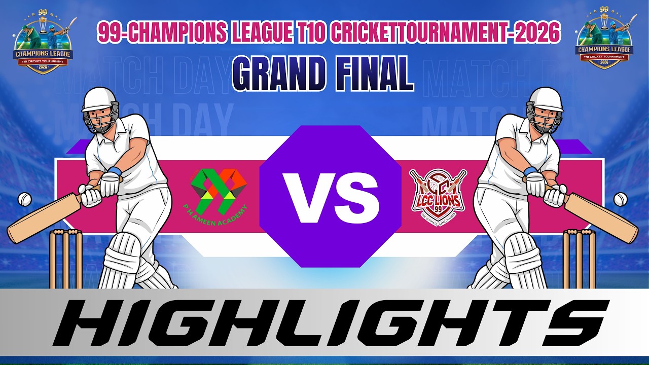 FULL HIGHLIGHTS  || 99 CHAMPIONS LEAGUE T10 – 2026  || 10-12 SPORTS