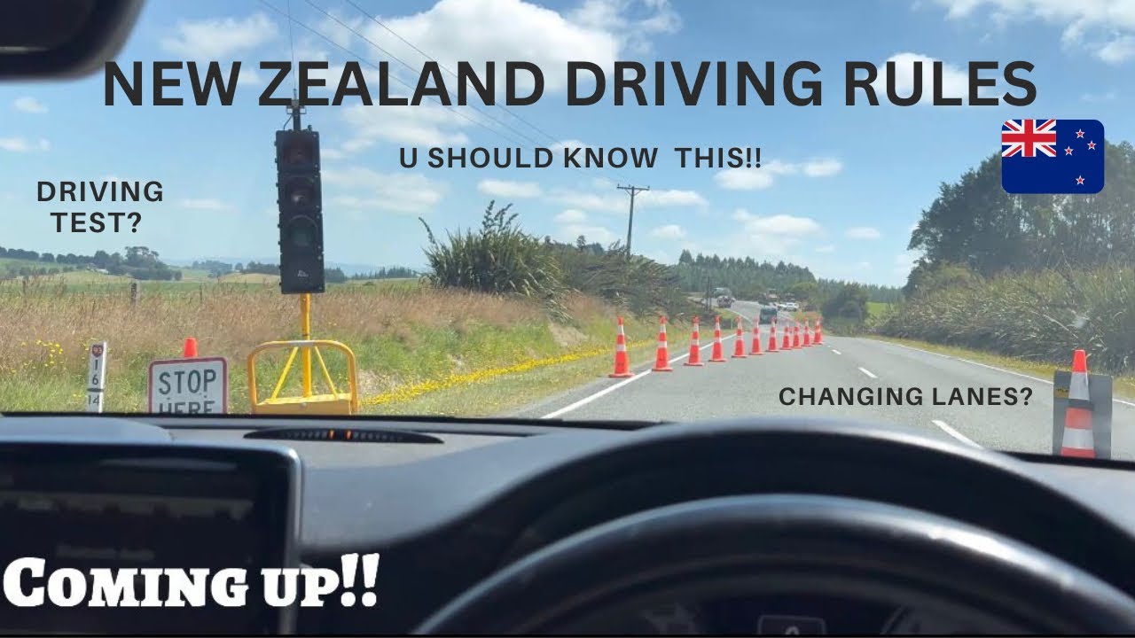 Правила дорожного движения Новой Зеландии 🇳🇿😮