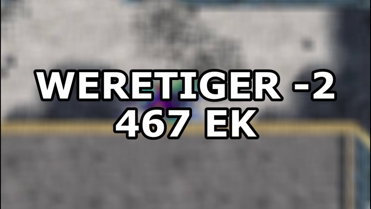 Tibia | Weretiger -2 | 467 EK Solo | 4.5KK raw