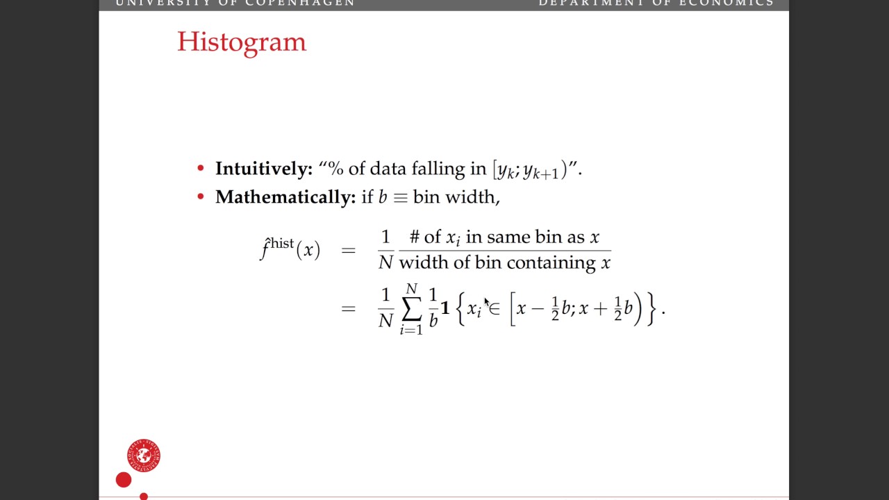 Kernel Density Estimation