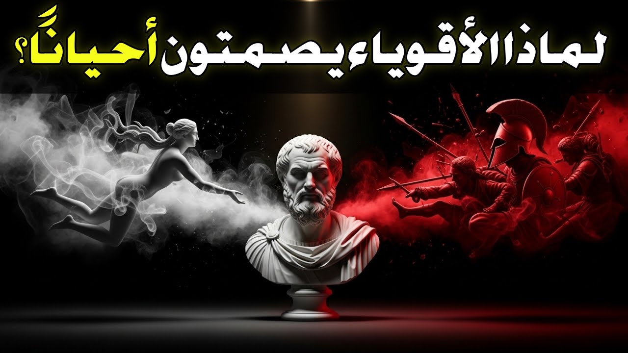 لماذا الصمت أحياناً أقوى من الكلام: فن الحياد الاستراتيجي | ماركوس أوريليوس وسون تزو