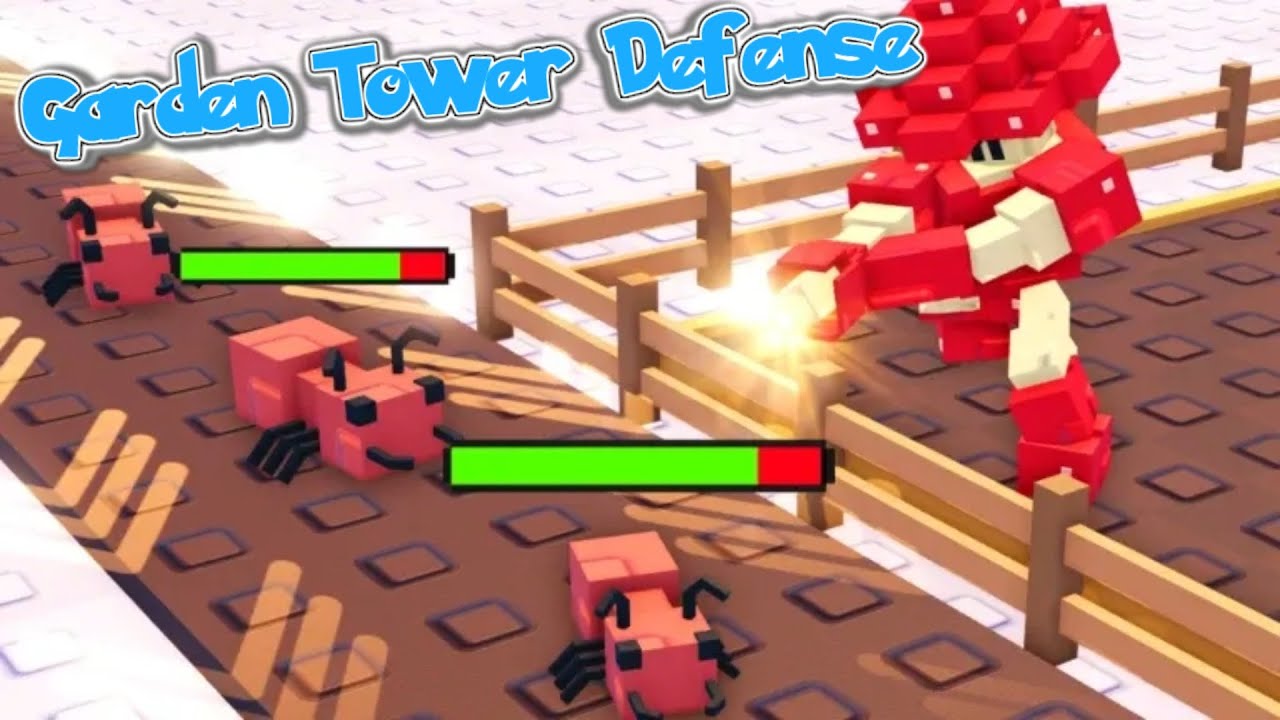 Noob To Pro In Garden Tower Defense