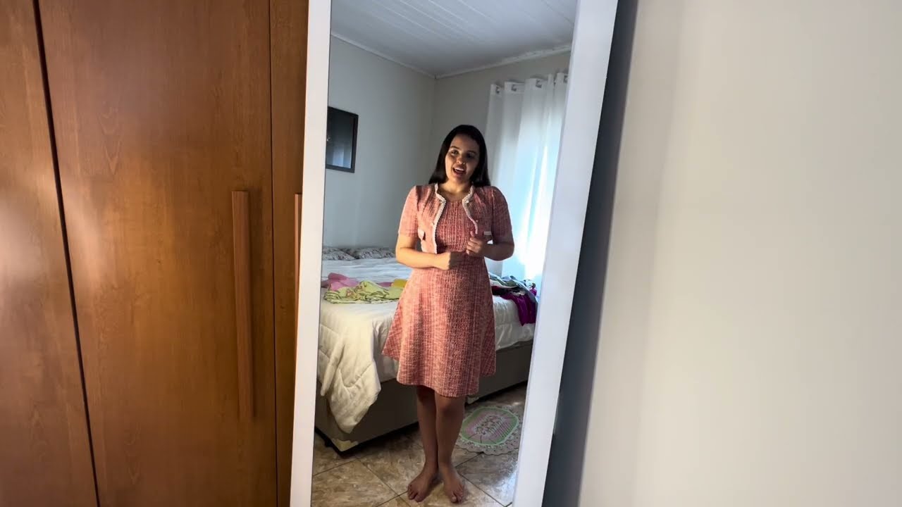 Comprei roupas novas
