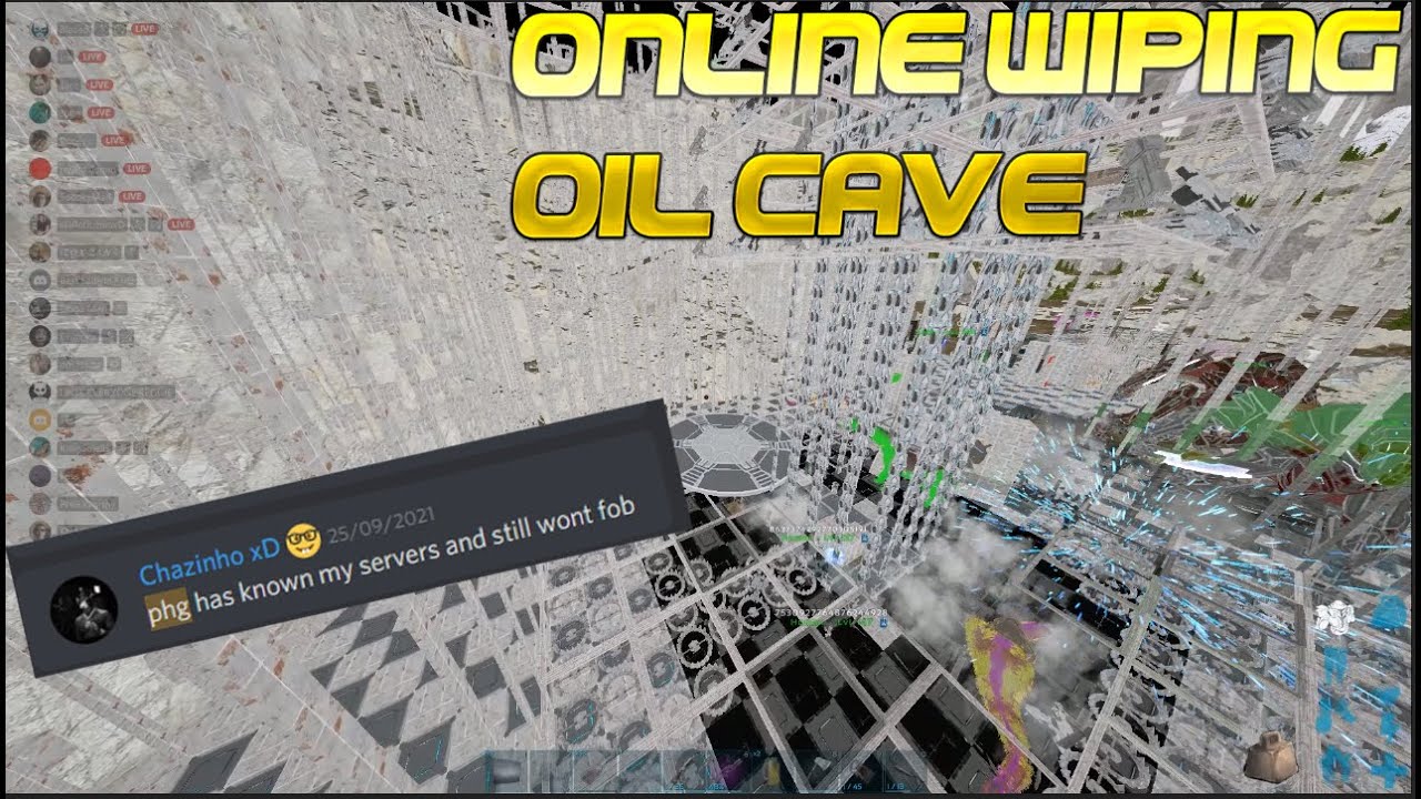 WIPING OIL CAVE-ARK OFFICIAL SMALL TRIBES #PHG