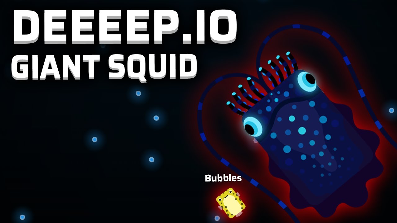 AM I STILL GOOD WITH GIANT SQUID?! | Deeeep.io gameplay