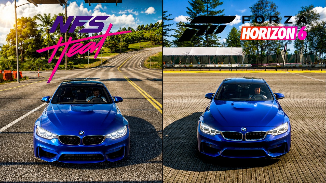Forza Horizon 6 vs NFS Heat Physics Details And More Comparison