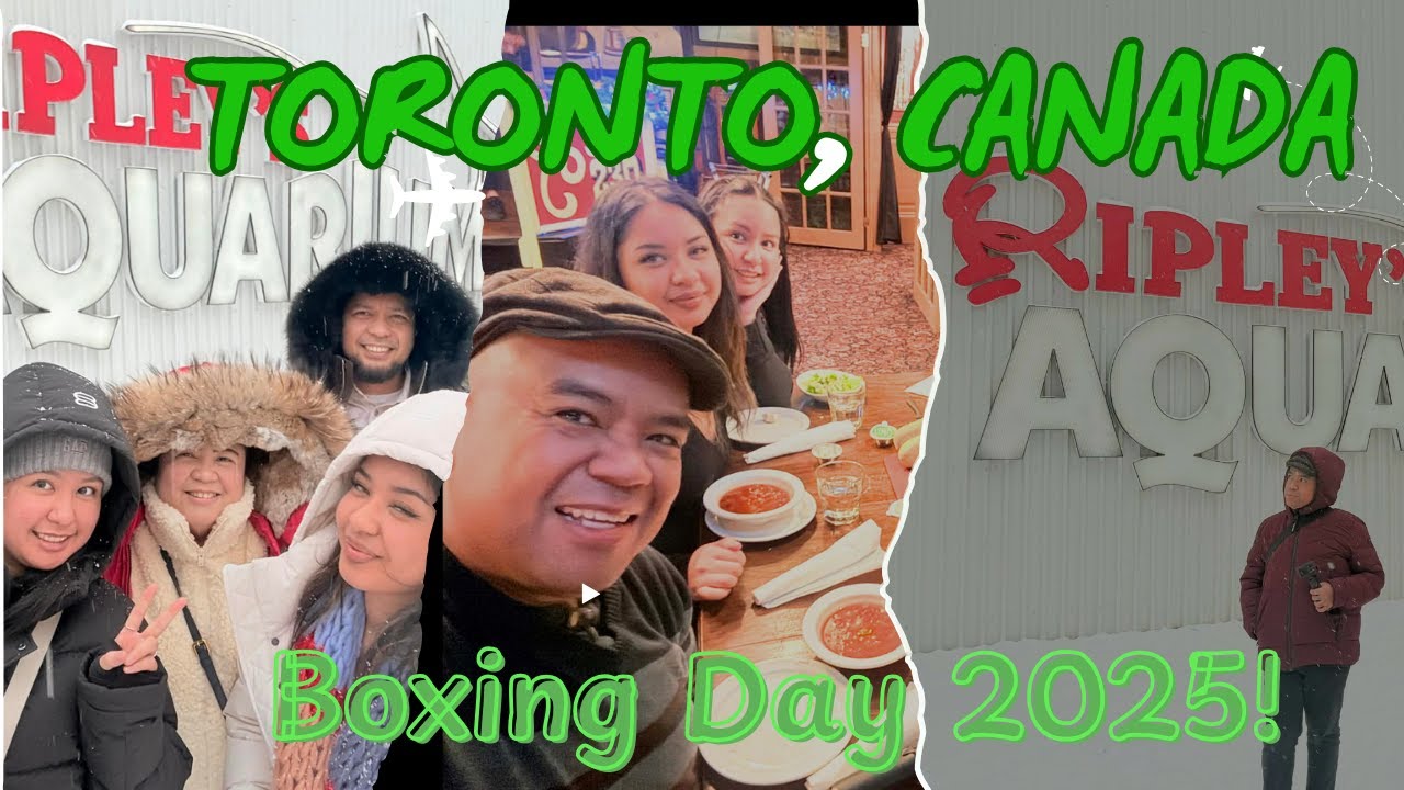 Boxing Day in Toronto, Canada | Snowy Walks, Streetcars & Winter City Vibes - Vlogmas 2025 Part 1