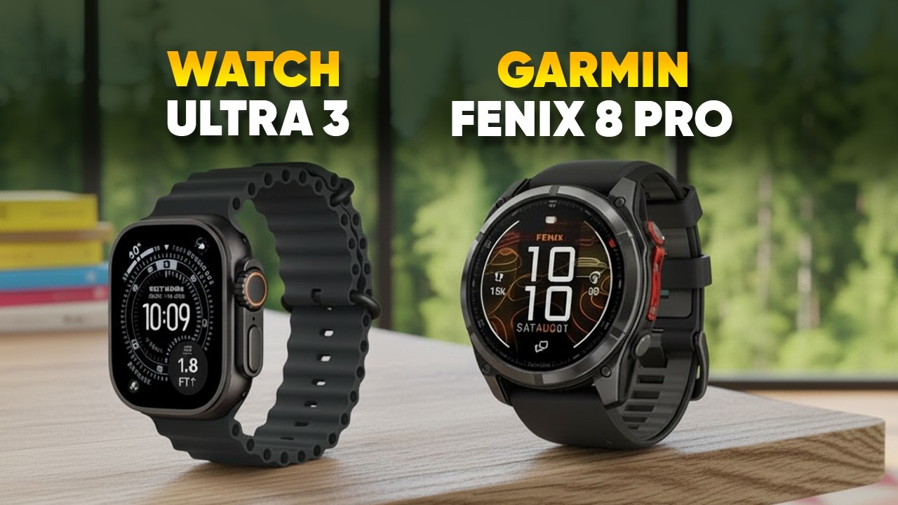 Apple Watch Ultra 3 vs Garmin Fenix 8 Pro — Don’t Buy Until You See THIS!