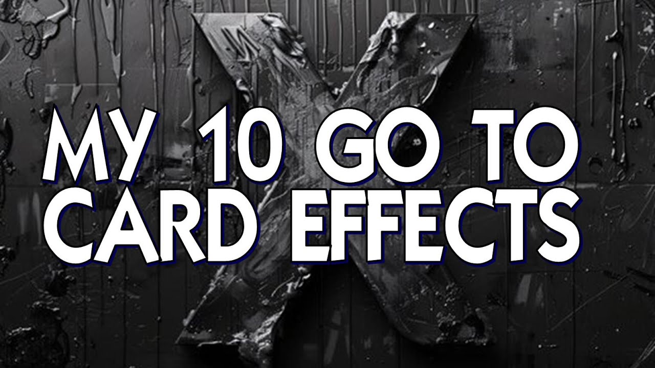 Magic Book Review - X (My 10 Go-To Card FX) by Rune Carlsen