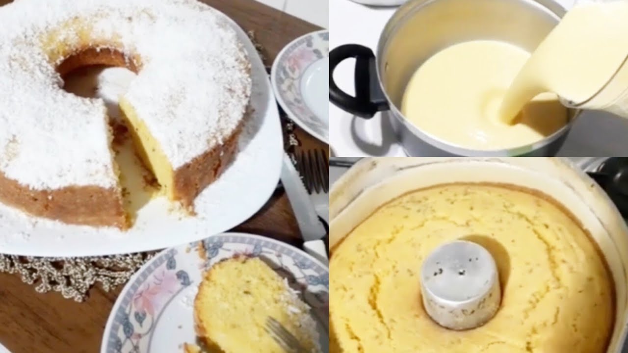 Bolo de Milharina com Coco Fácil e Fofinho