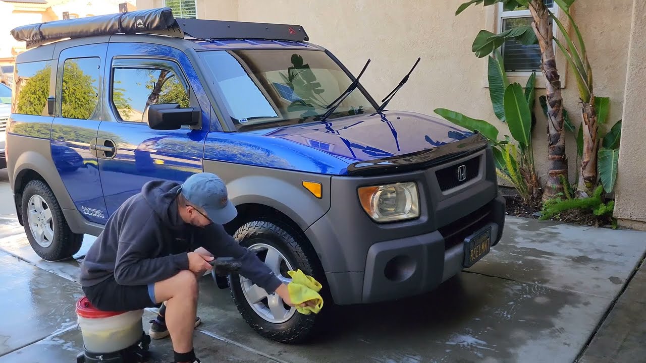 Reviving My Honda Element After a Month Parked! Deep Clean + San Diego Meetup Prep
