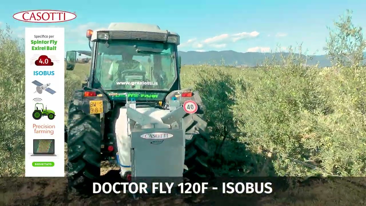 CASOTTI - Doctor Fly ISOBUS - agricoltura 4.0 - Mosca olivo