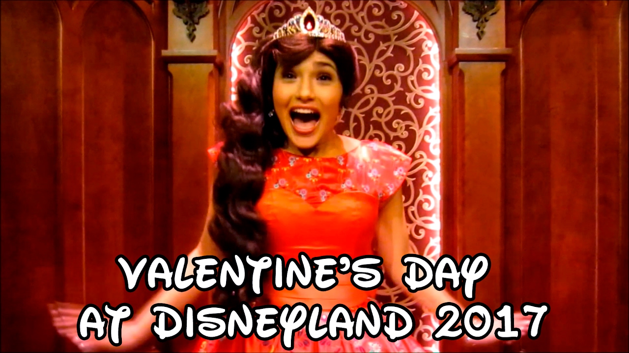 Valentine's Day at Disneyland 2017
