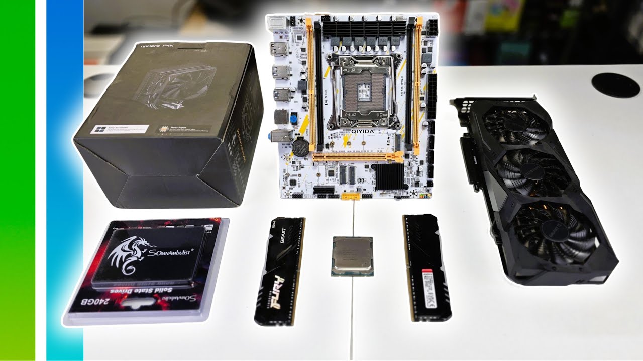 Xeon E5 2680 V4 + RTX 2060 Super Low Budget Gaming PC Build + Benchmark
