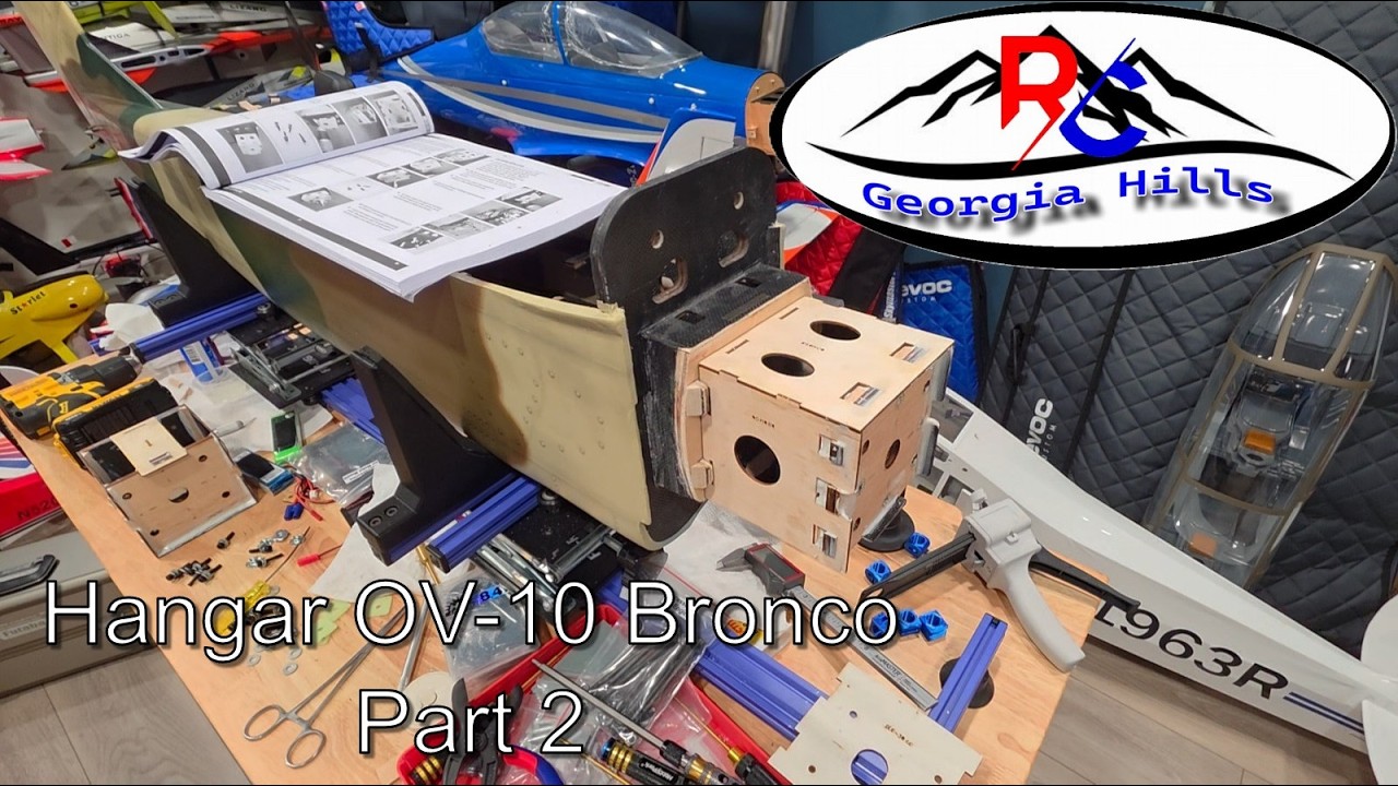 Hangar 9 OV 10 Bronco Part 2