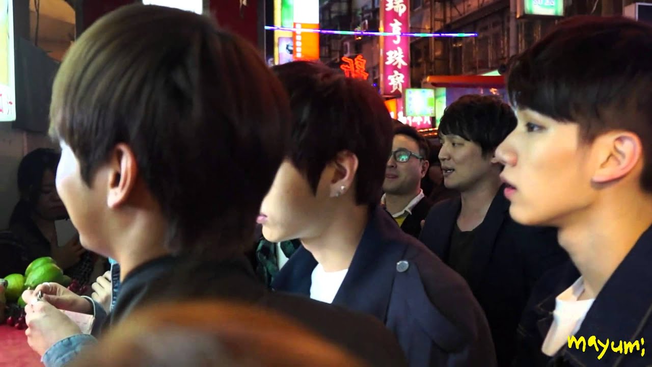 140405 VIXX in Taiwan 레오,엔,혁이 버블티 폭풍흡입ㅋㅋㅋ