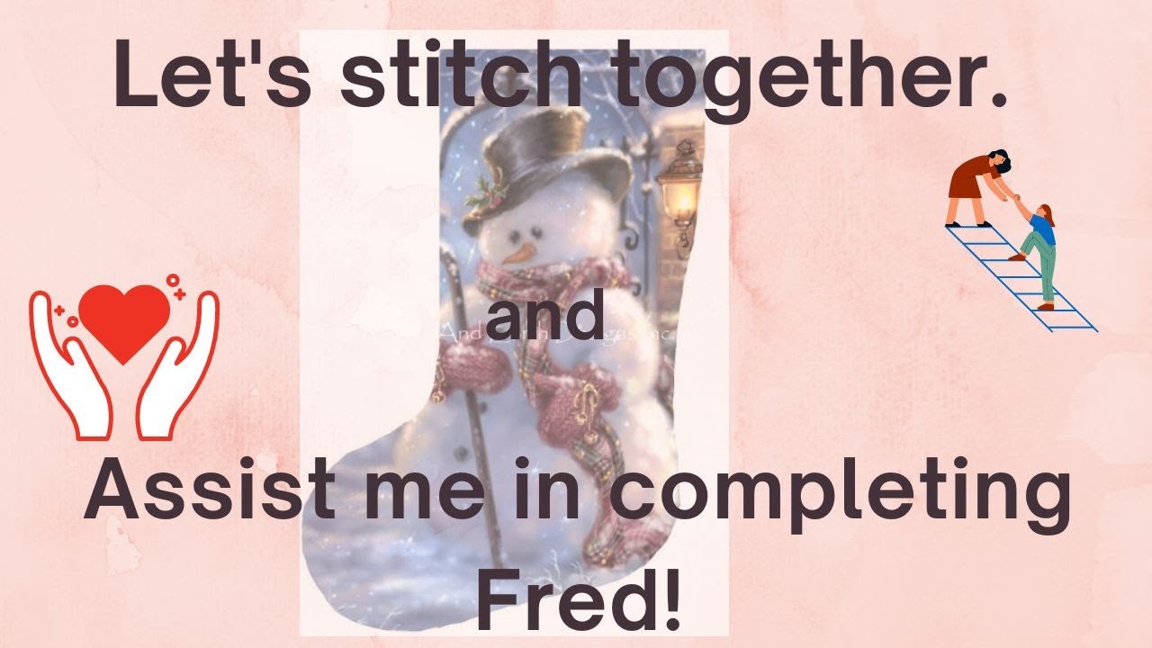 NeedleBugg7-8-24  Stitch with me on Fred