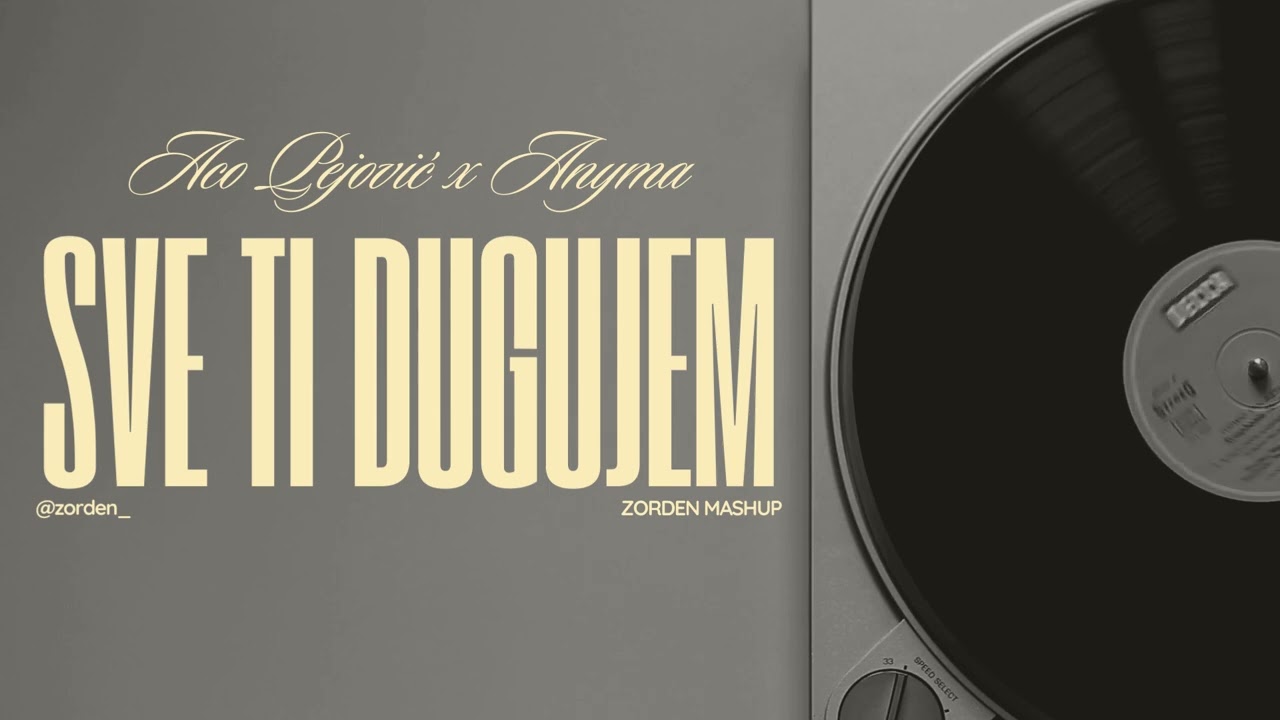 Aco Pejović x Anyma - Sve ti dugujem x The Answer (Zorden mashup)