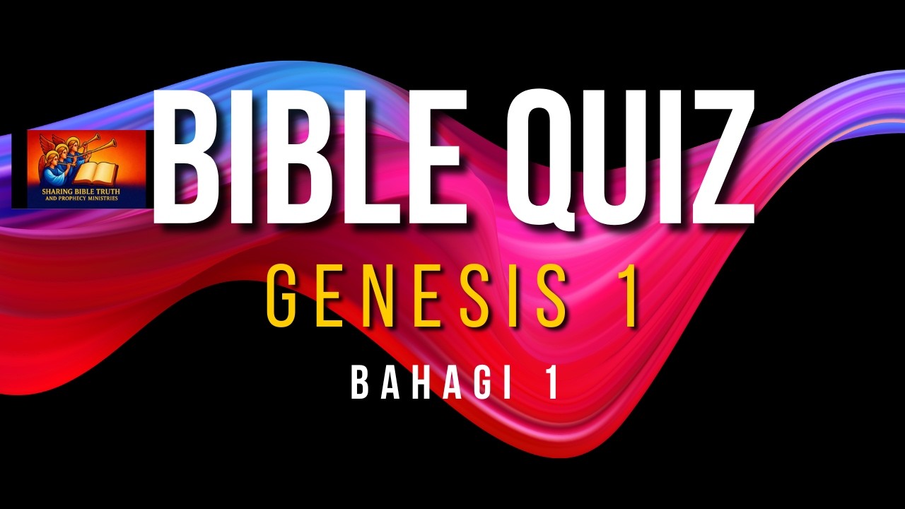 Genesis 1 Bible Quiz (Tagalog) | Gaano Ka-Kapamilyar sa Kwento ng Paglikha? | Read-Along